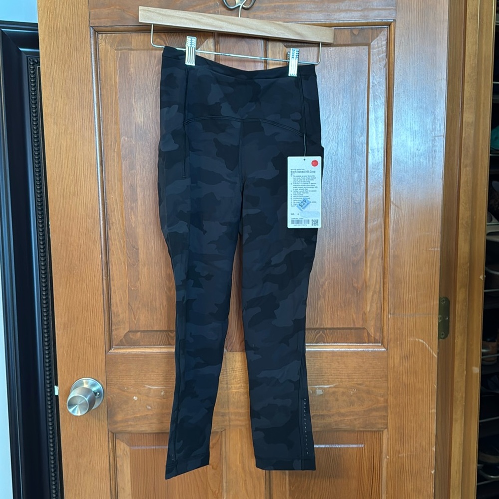 NWT Lululemon Swift Speed HE Crop 21” size 4